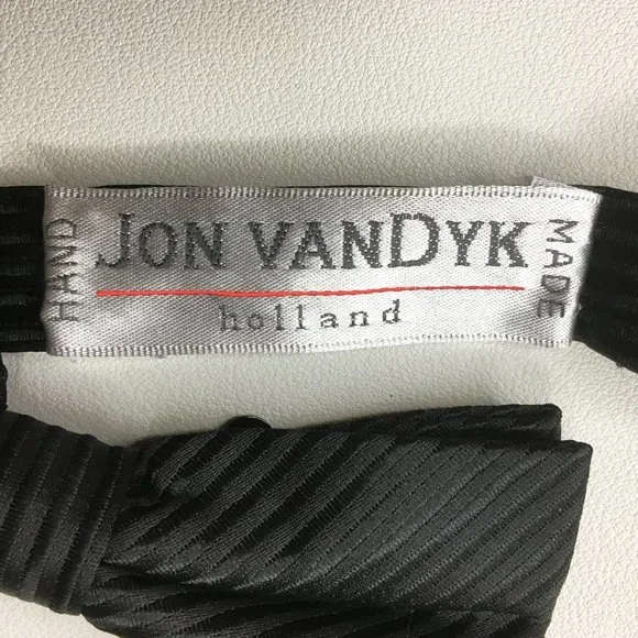 JON VANDYK HOLLAND Vintage Vibe Semi-Butterfly Bow Tie ▶◀ 𝔹ℝ𝔸ℕ𝔻 ℕ𝔼𝕎! - Picture 7 of 10